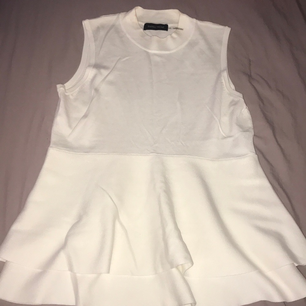 Peplum sweater